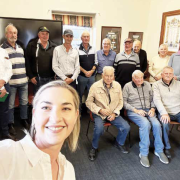 Lee Hanson and farmers