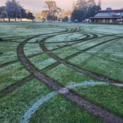 Tynwald Park vandalism