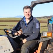 2026 Tasmanian conventional ploughing champion Daniel Gladwell.