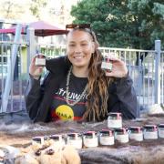 Kitana Mansell with the nine-spice mix