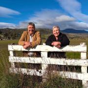 Minister Kerry Vincent and Michelle Dracoulis