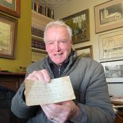 Hallet Shueurt of The Grange, Campbell Town with the historic warrant