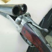 A gun