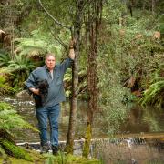 Mark O'May with Spot -Harriet Paul Photography
