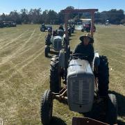 Hobart Vintage Machinery Society president Chris Jacobs