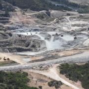 King Island tungsten mine