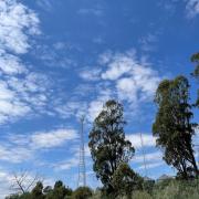 Phone tower in the Midlands