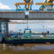 Last piece of Bridgewater Bridge