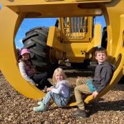 Millie, Ivy and Harrison