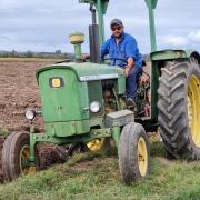 Doc Perry taking part in the 2025 National Ploughing Championships